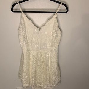OFF WHITE ROMPER